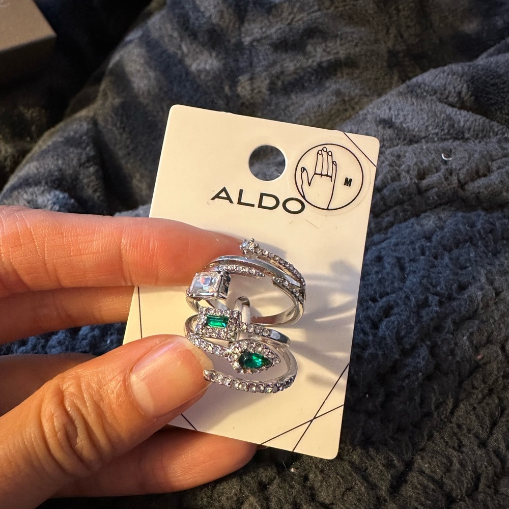 Aldo ring sets 3 pieces size M